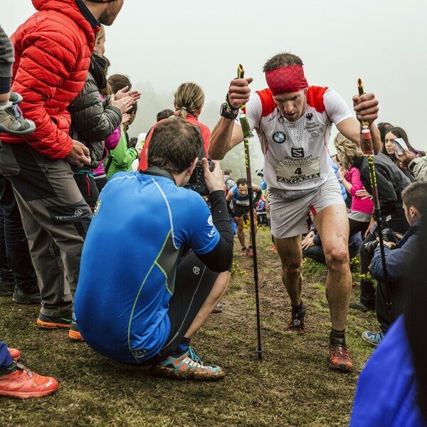 4 Michel Lanne 7ème championnat d'Europe 2015 Skyrunning catégorie Sky photo Jordi Saragossa